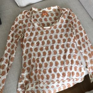 Tory burch christmas resort top